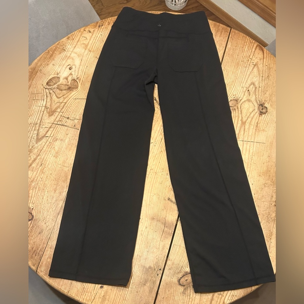 Prana Women's Black Wide Leg Pants - Picture 4 of 5